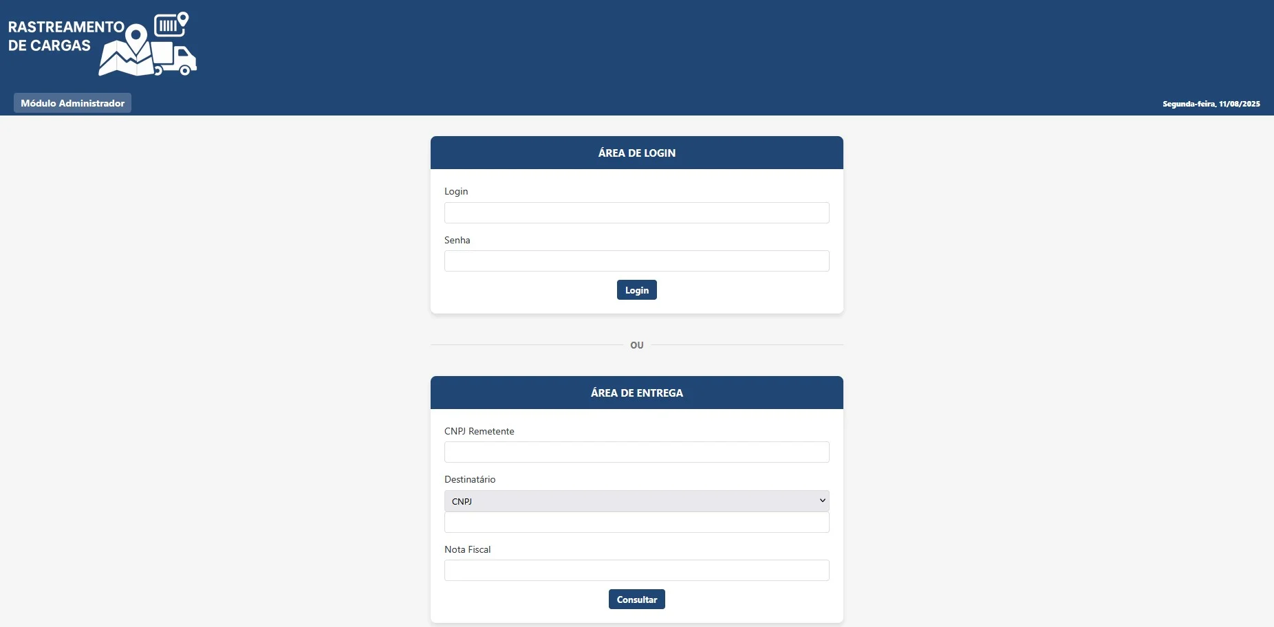 Print do portal antigo